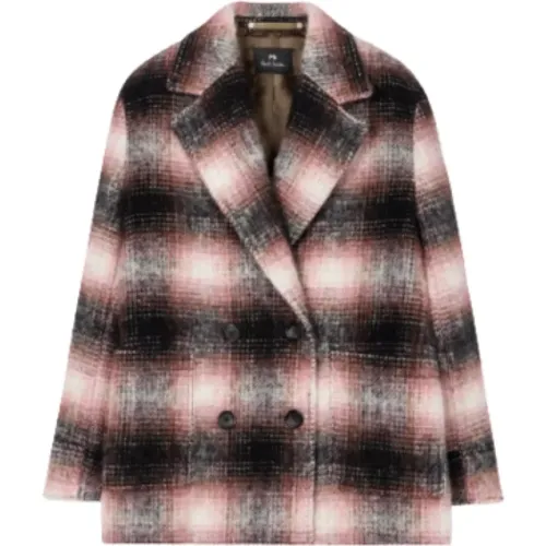 Coats > Double-Breasted Coats - - Paul Smith - Modalova