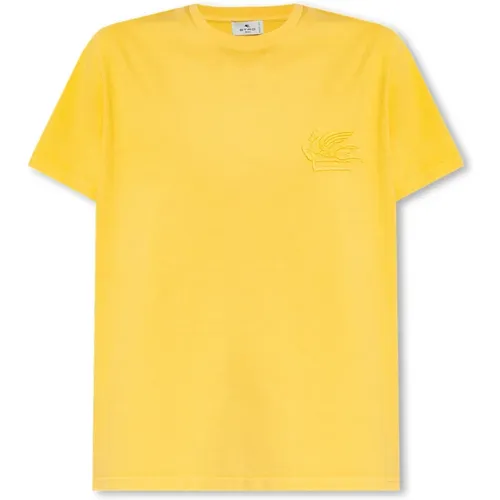 Etro - Tops > T-Shirts - Yellow - ETRO - Modalova