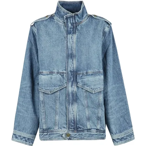 Jackets > Denim Jackets - - Frame - Modalova