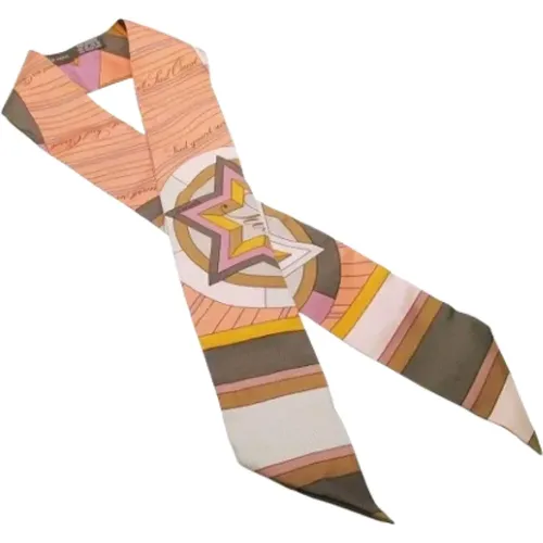 Pre-owned > Pre-owned Accessories > Pre-owned Scarves - - Hermès Vintage - Modalova