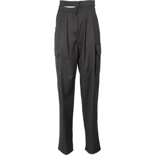 Trousers > Tapered Trousers - - Andrea Adamo - Modalova