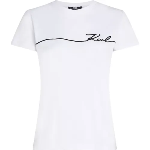 Tops > T-Shirts - - Karl Lagerfeld - Modalova