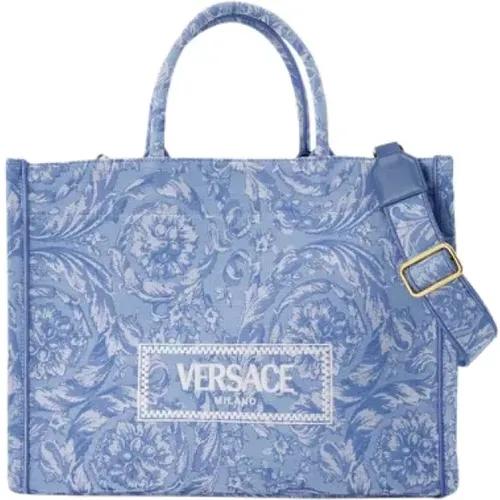 Pre-owned > Pre-owned Bags > Pre-owned Tote Bags - - Versace - Modalova