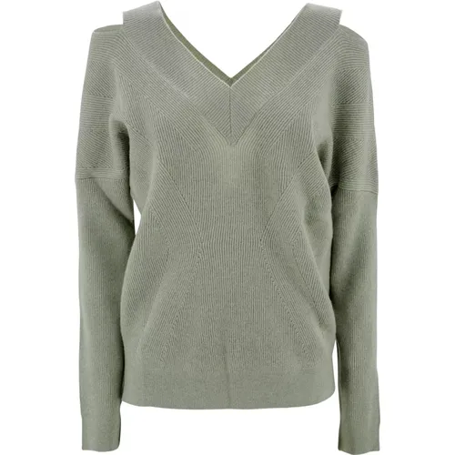 Knitwear > V-neck Knitwear - - D.Exterior - Modalova