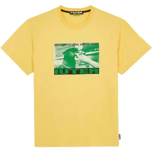 Iuter - Tops > T-Shirts - Yellow - Iuter - Modalova