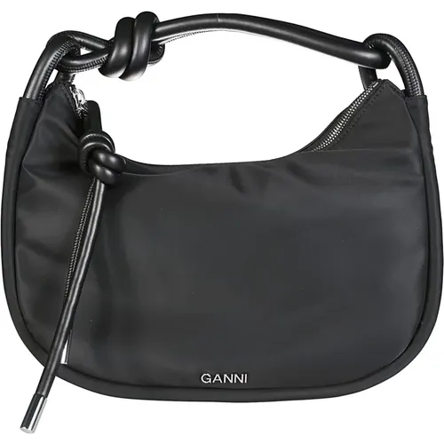 Ganni - Bags > Handbags - Black - Ganni - Modalova