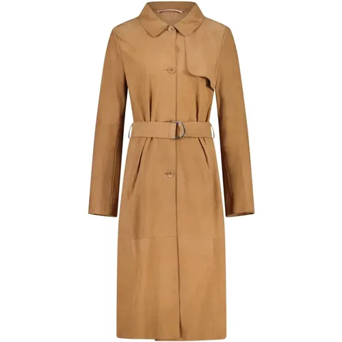 Coats > Belted Coats - - Milestone - Modalova