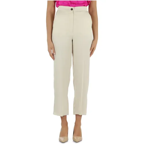 Trousers > Cropped Trousers - - Emme DI Marella - Modalova