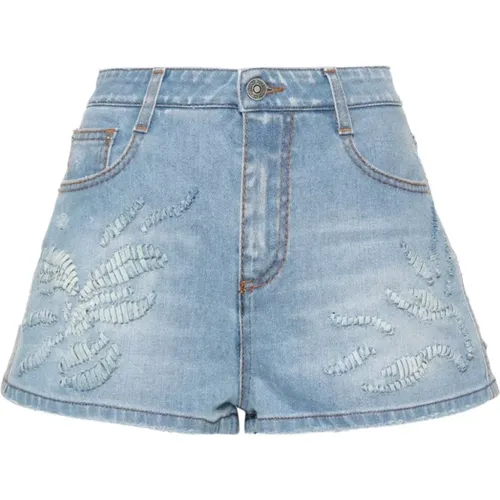 Shorts > Denim Shorts - - Ermanno Scervino - Modalova