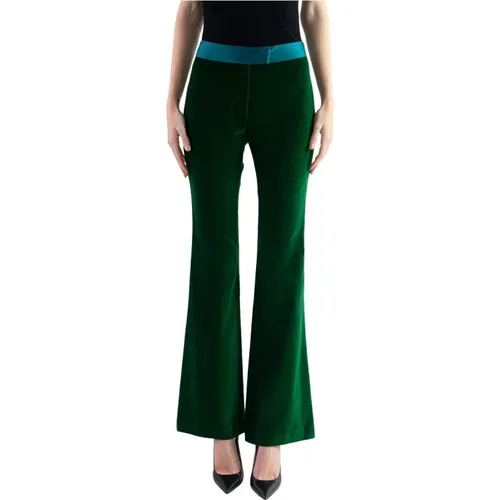 Trousers > Wide Trousers - - Doris S - Modalova