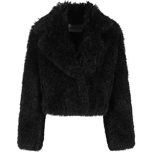 Jackets > Faux Fur & Shearling Jackets - - Stand Studio - Modalova