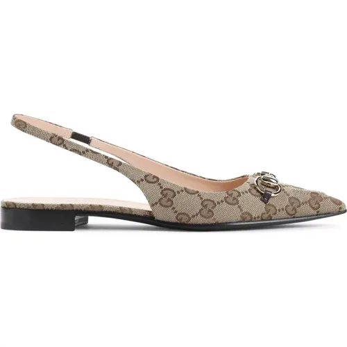 Shoes > Flats > Ballerinas - - Gucci - Modalova