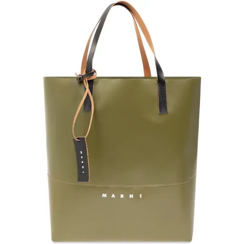 Marni - Bags > Tote Bags - Green - Marni - Modalova