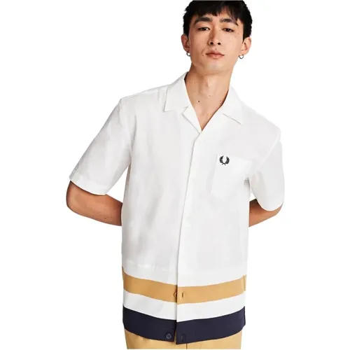 Shirts > Short Sleeve Shirts - - Fred Perry - Modalova