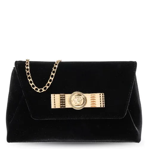 Versace - Bags > Clutches - Black - Versace - Modalova