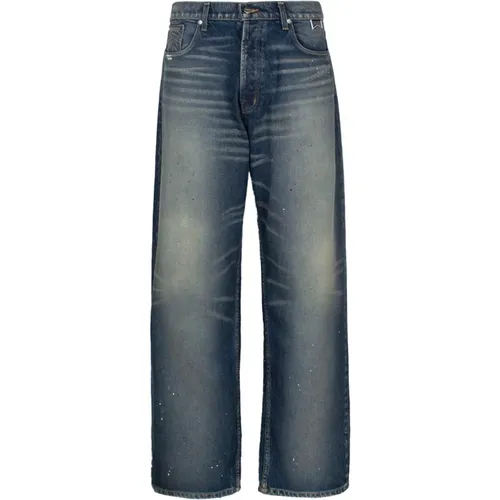 Rhude - Jeans > Wide Jeans - Blue - Rhude - Modalova