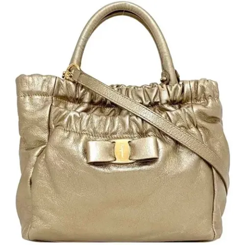 Pre-owned > Pre-owned Bags > Pre-owned Tote Bags - - Salvatore Ferragamo Pre-owned - Modalova