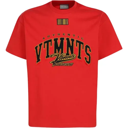 Vetements - Tops > T-Shirts - Red - Vetements - Modalova