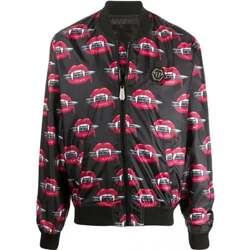 Jackets > Bomber Jackets - - Philipp Plein - Modalova