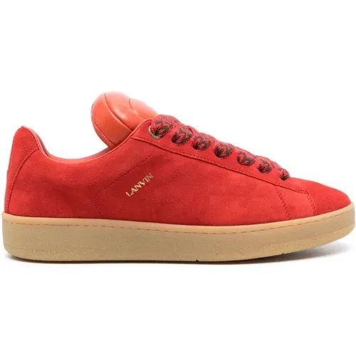 Lanvin - Shoes > Sneakers - Red - Lanvin - Modalova