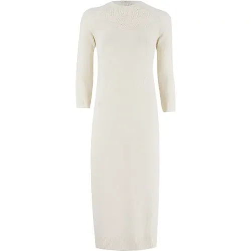 Dresses > Day Dresses > Knitted Dresses - - Ermanno Scervino - Modalova