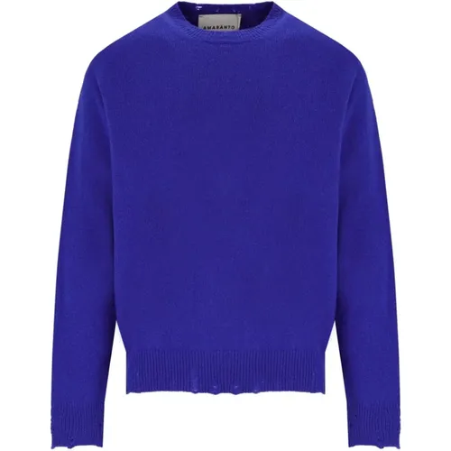 Knitwear > Round-neck Knitwear - - Amaránto - Modalova