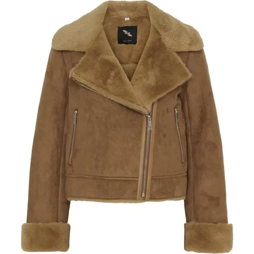 Jackets > Faux Fur & Shearling Jackets - - Btfcph - Modalova