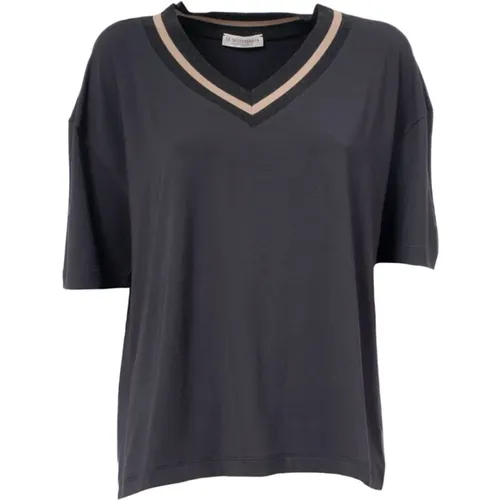 Tops > T-Shirts - - Le Tricot Perugia - Modalova