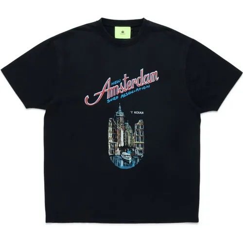 Tops > T-Shirts - - New Amsterdam Surf Association - Modalova