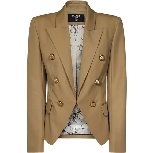 Jackets > Blazers - - Balmain - Modalova