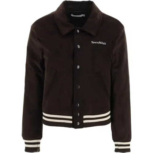 Jackets > Bomber Jackets - - Sporty & Rich - Modalova