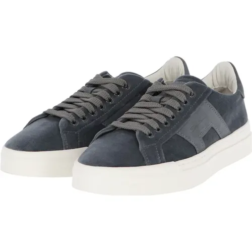 Santoni - Shoes > Sneakers - Gray - Santoni - Modalova