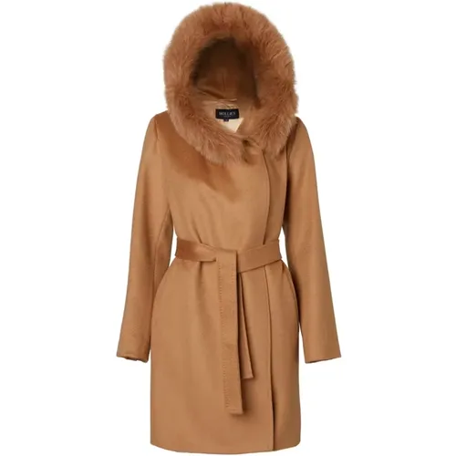 Coats > Belted Coats - - Hollies - Modalova