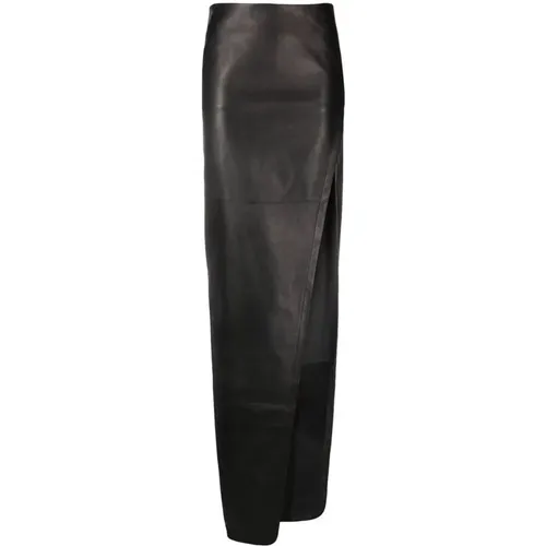 Skirts > Leather Skirts - - Ann Demeulemeester - Modalova