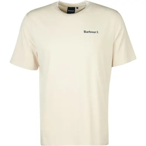 Barbour - Tops > T-Shirts - Beige - Barbour - Modalova