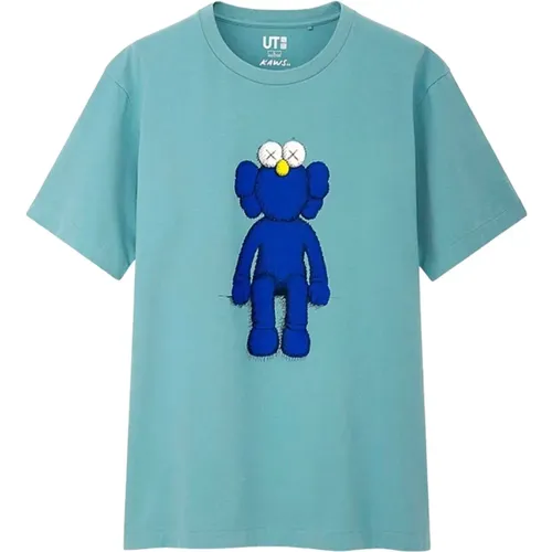 Kaws - Tops > T-Shirts - Blue - Kaws - Modalova