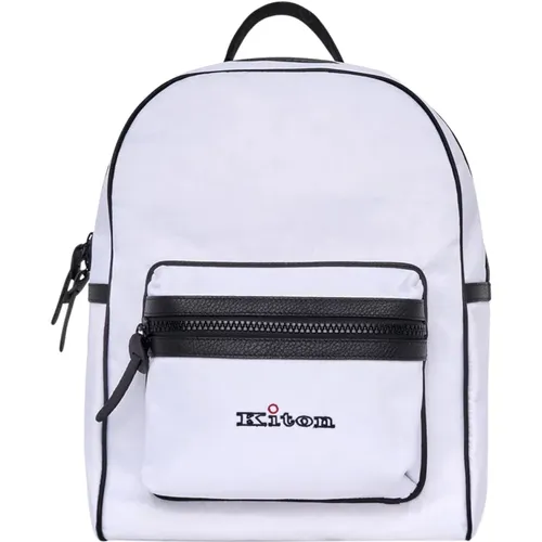 Kiton - Bags > Backpacks - White - Kiton - Modalova