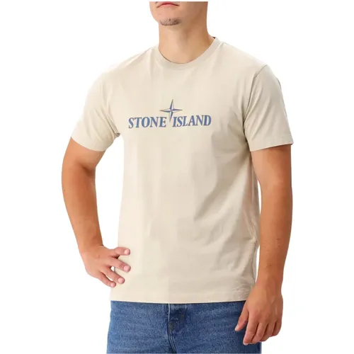 Tops > T-Shirts - - Stone Island - Modalova