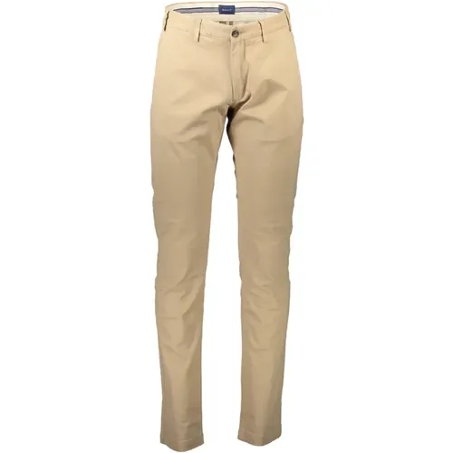 Gant - Trousers > Chinos - Beige - Gant - Modalova