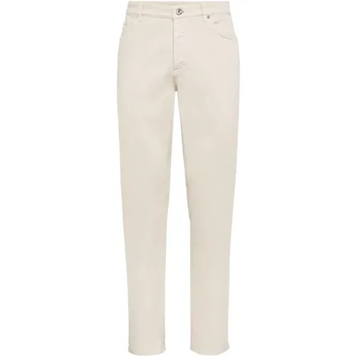 Trousers > Chinos - - BRUNELLO CUCINELLI - Modalova