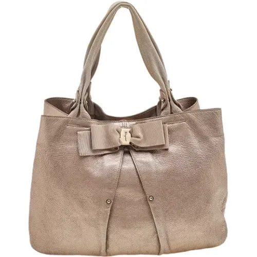 Pre-owned > Pre-owned Bags > Pre-owned Tote Bags - - Salvatore Ferragamo Pre-owned - Modalova