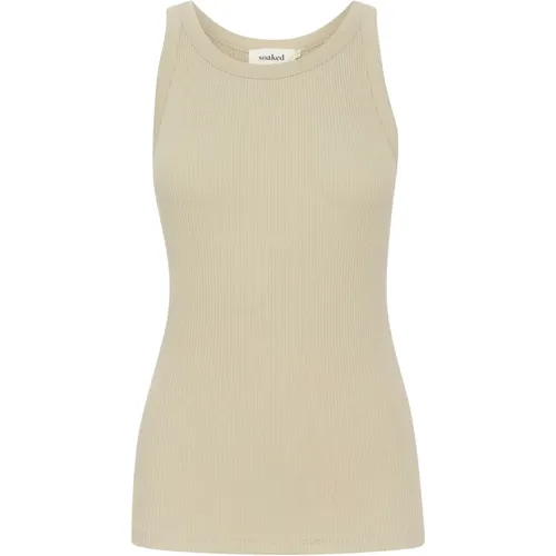 Tops > Sleeveless Tops - - Soaked in Luxury - Modalova