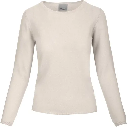 Knitwear > Round-neck Knitwear - - allude - Modalova