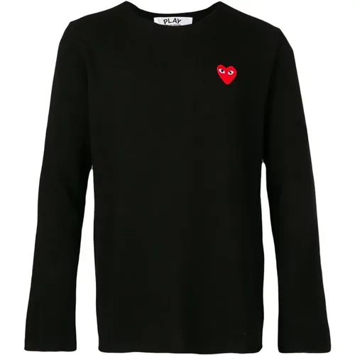 Knitwear > Round-neck Knitwear - - Comme des Garçons Play - Modalova