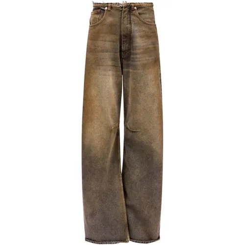 Jeans > Wide Jeans - - MM6 Maison Margiela - Modalova