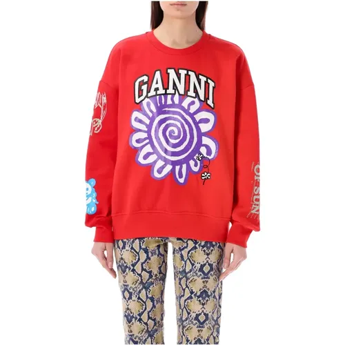 Sweatshirts & Hoodies > Sweatshirts - - Ganni - Modalova