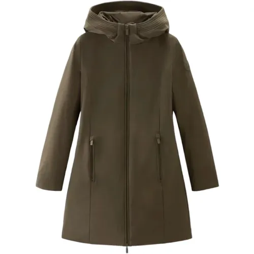 Woolrich - Coats > Parkas - Green - Woolrich - Modalova