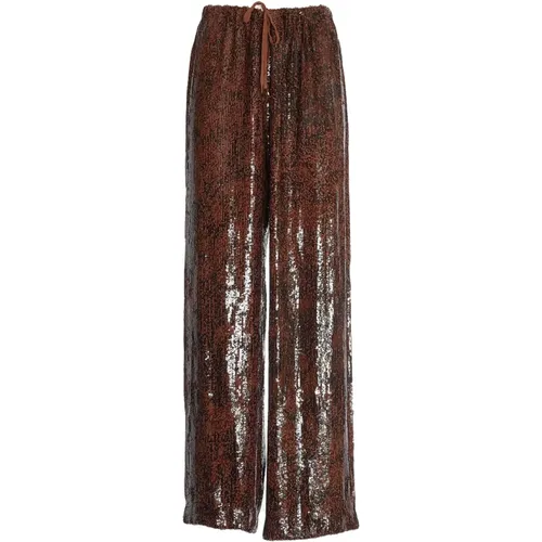 Trousers > Wide Trousers - - Dries Van Noten - Modalova