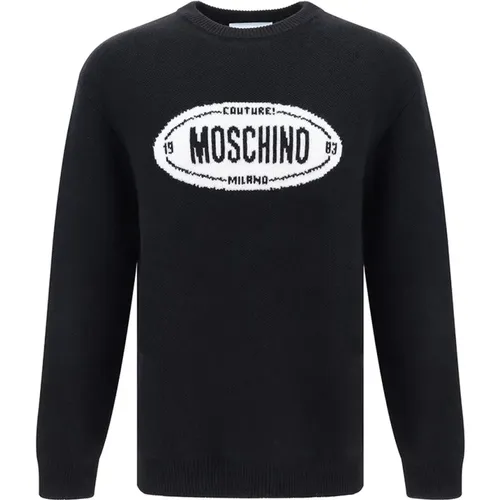 Knitwear > Round-neck Knitwear - - Moschino - Modalova