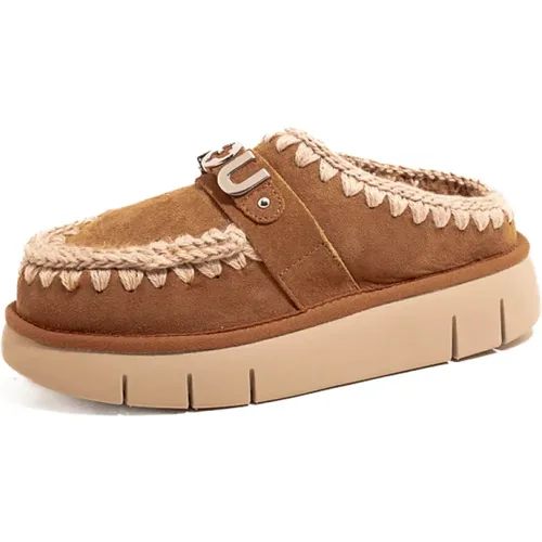 Mou - Shoes > Slippers - Brown - Mou - Modalova